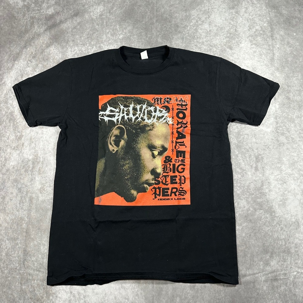 Kendrick Lamar The Big Steppers Tour 2022 T-Shirt Mens Large Black Mr Morale Tee